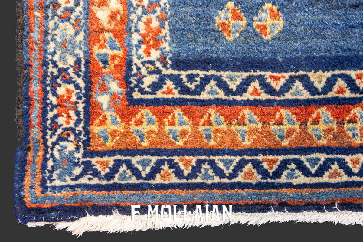 Dated Hand knotted Antique Persian Hamadan Very long runner Rug n°:420233